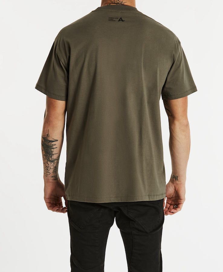 Américain Paris Maine Oversized Tee - Agave Green T-Shirts