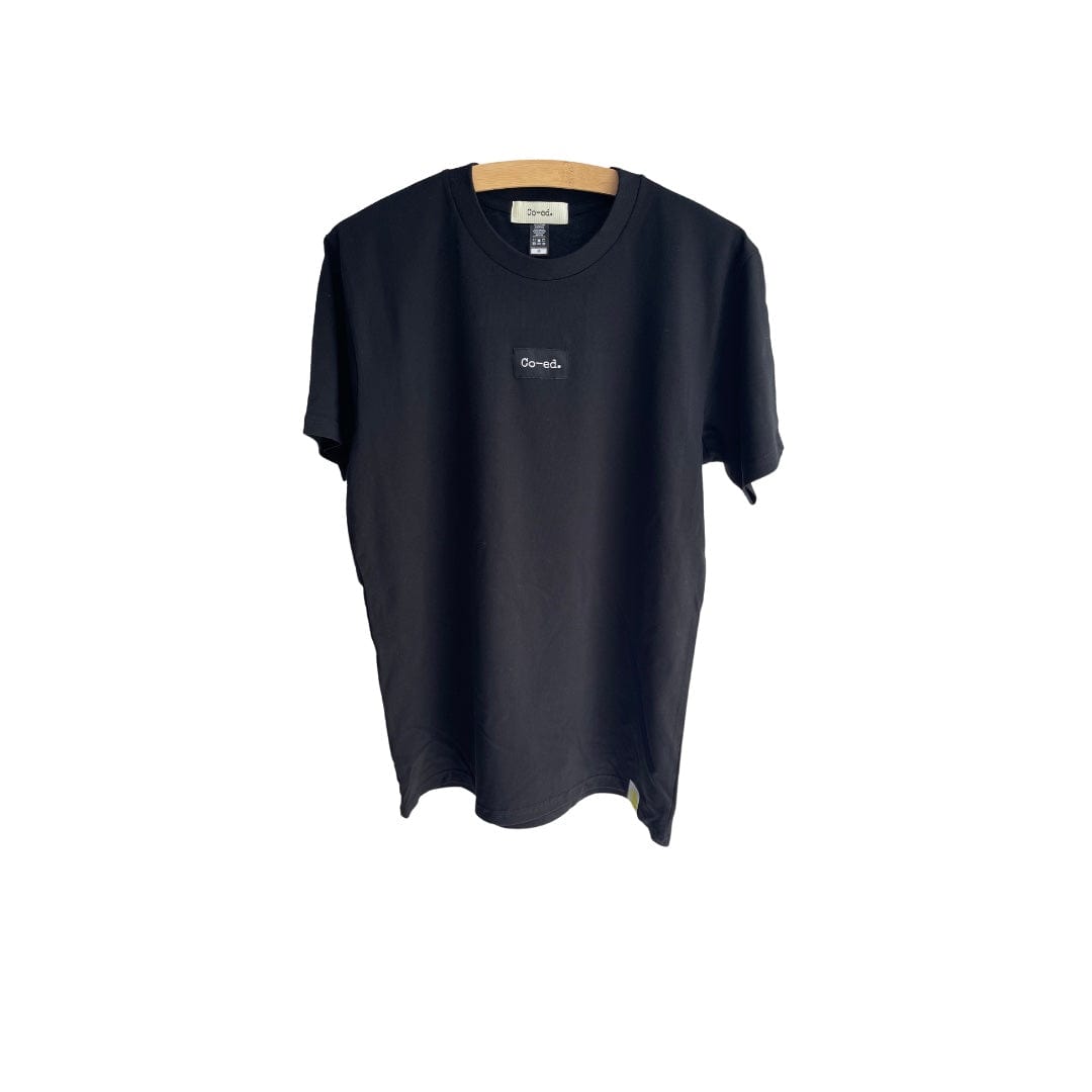 Co-ed Sweat Club Standard Tee - Black T-Shirts