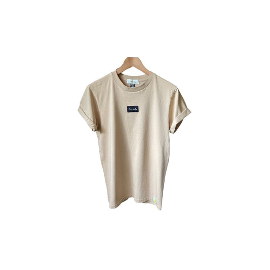 Co-ed Sweat Club Standard Tee - Tan T-Shirts