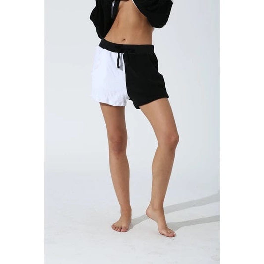 Electric and Rose Saville Short - Loop Terry Cloud/Onyx Shorts