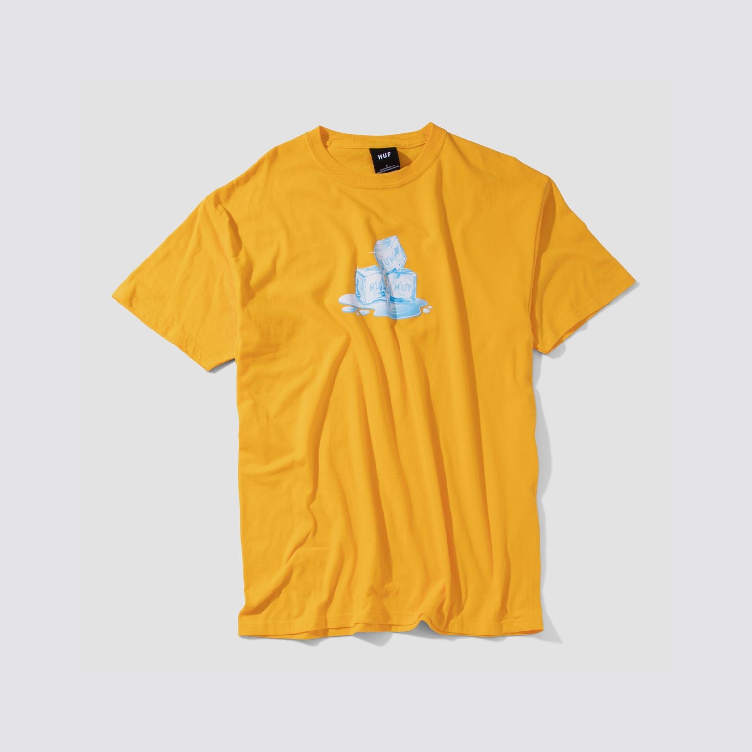 HUF On the Rocks Short Sleeve Tee - Gold T-Shirts - Mens