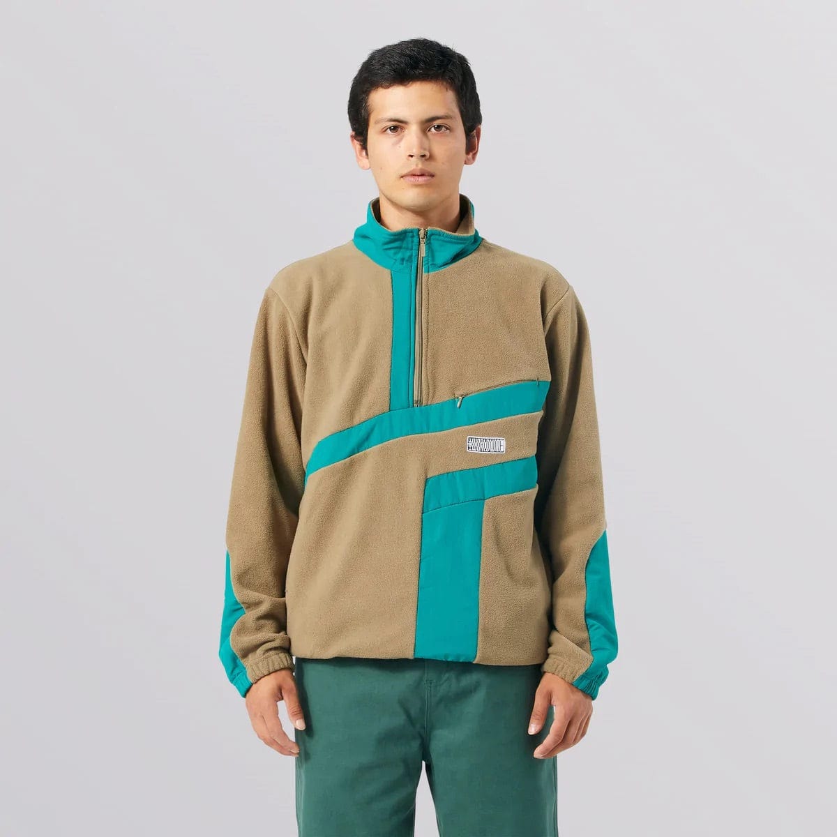 HUF Range Quarter Zip Polar Fleece Pullovers