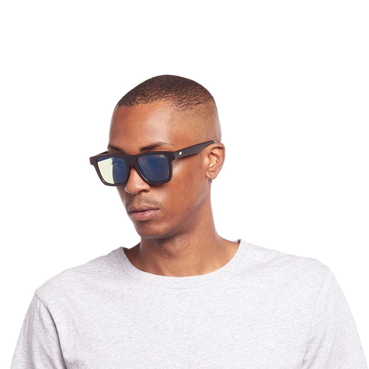 Le specs blue sales mirrored sunglasses