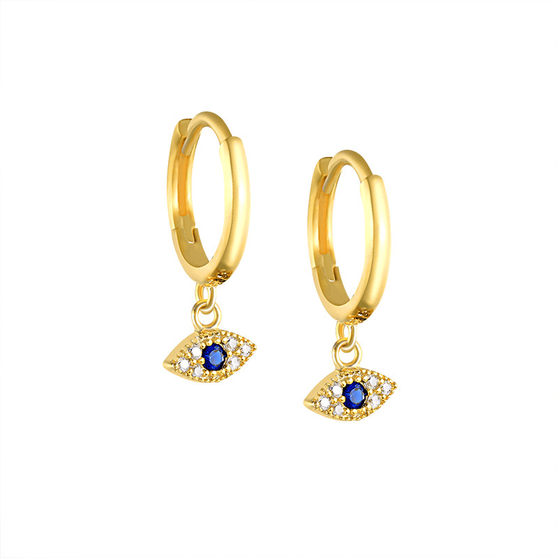 Meideya Daisy Blue Evil Eye Earrings Earrings