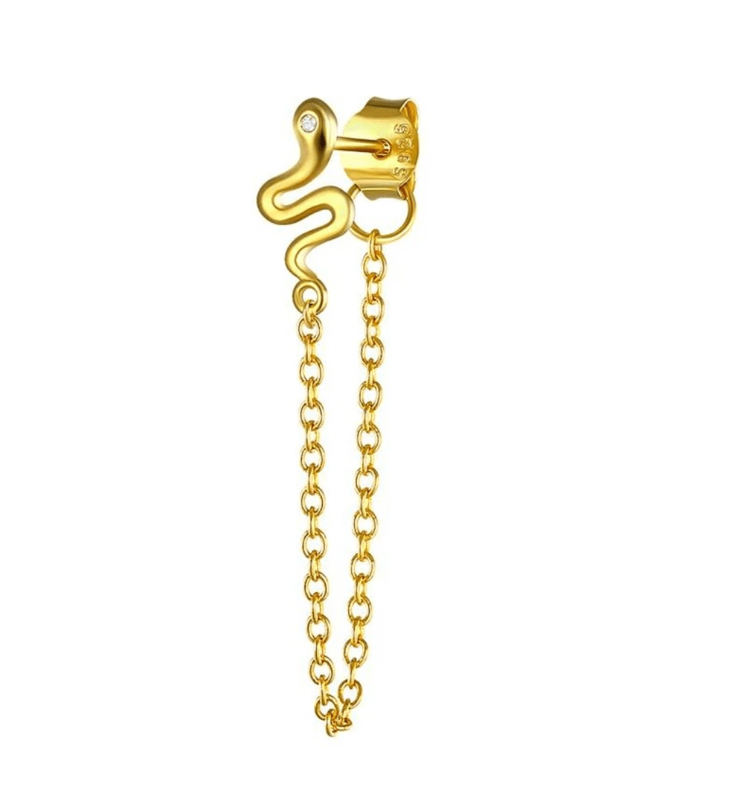Meideya Snake Chain Earring Earrings