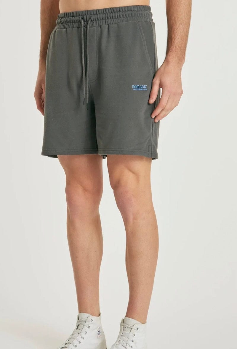 Nomadic Paradise Palmdale Track Shorts - Asphalt Shorts - Mens