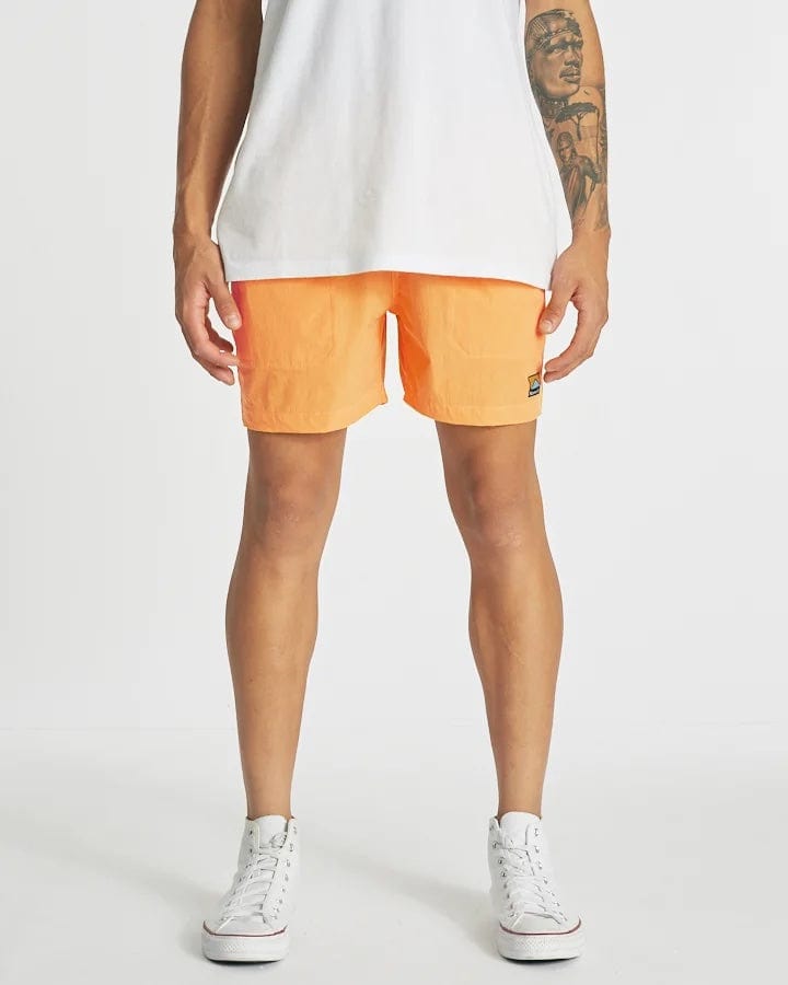 Nomadic Paradise Venice Elasticated Walk Shorts Apricot Shorts - Mens