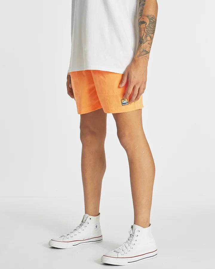 Nomadic Paradise Venice Elasticated Walk Shorts Apricot Shorts - Mens