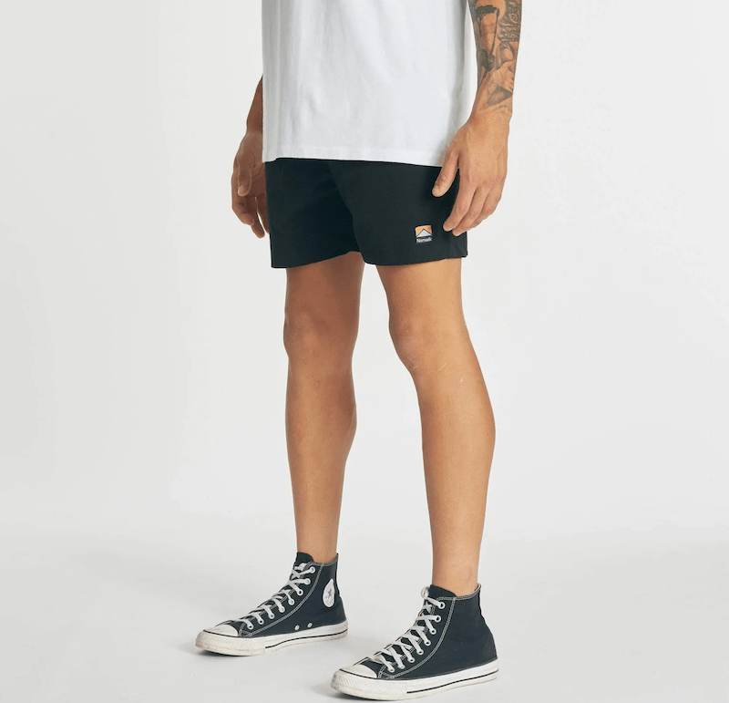 Nomadic Paradise Venice Walk Shorts Black Shorts - Mens