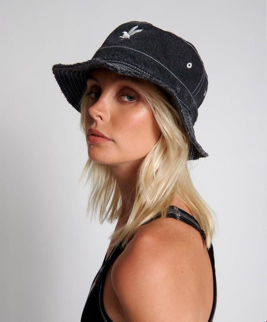 One Teaspoon Denim Bucket Hat Hats