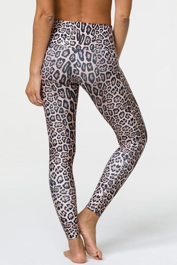 Onzie High Rise Long Legging Leopard Leggings