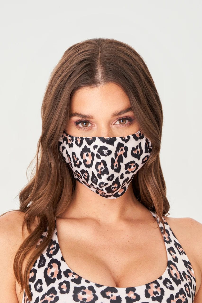 Onzie Mindful Mask Pack 2 Gold Cheetah/Rose all Day Face Masks