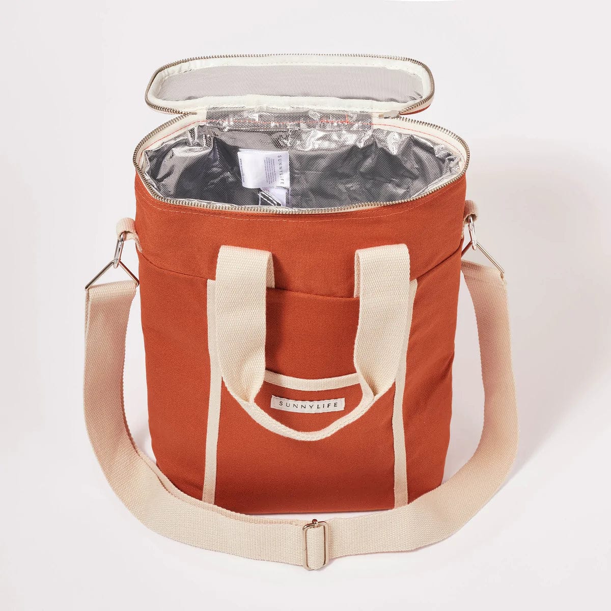 SUNNYLiFE Canvas Drinks Bag - Terracotta Drinks Bag