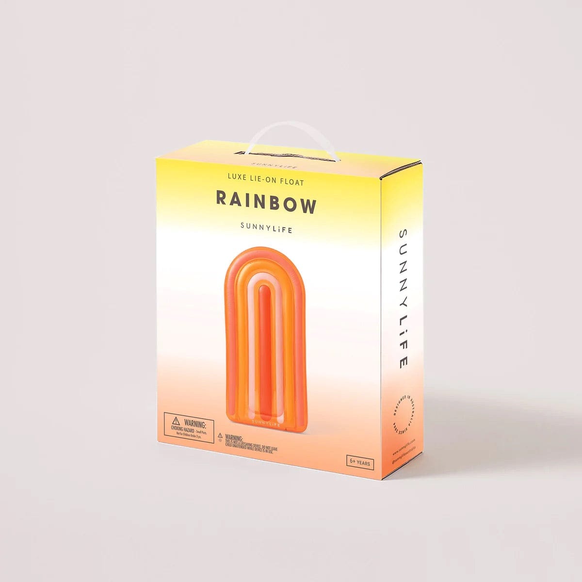 SUNNYLiFE Luxe Lie On Float - Rainbow Lie on Float