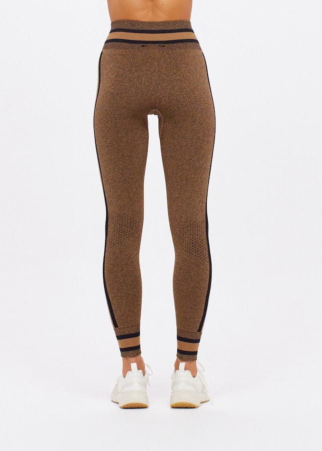 The Upside Ribbed Seamless 25in Midi Pant - Olive