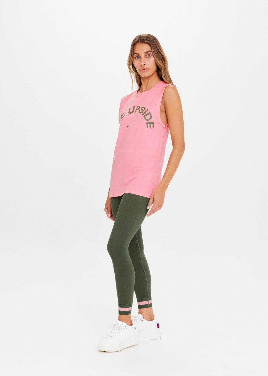 The Upside Muscle Tank in Peony T-Shirts