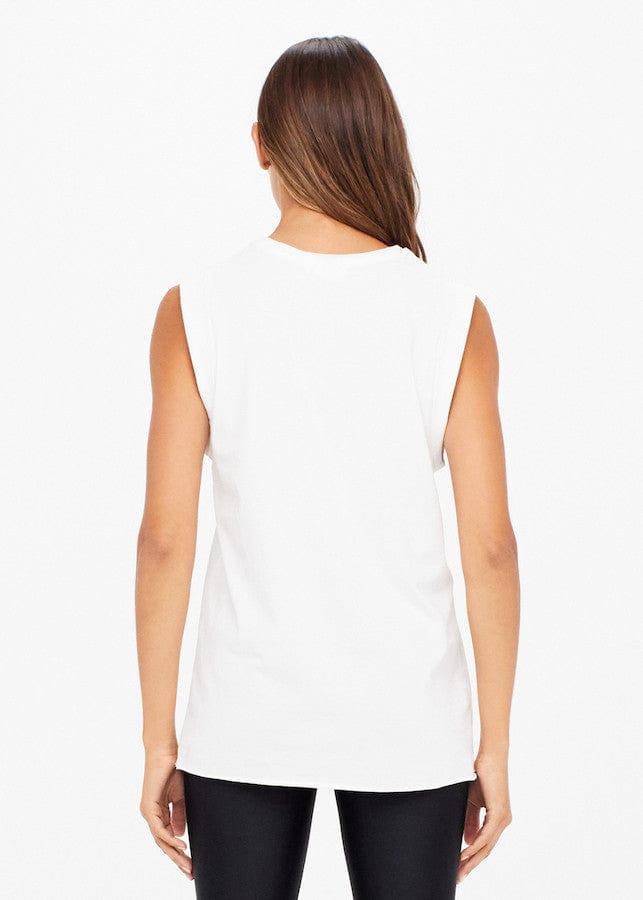 The Upside Muscle Tank White Tanks