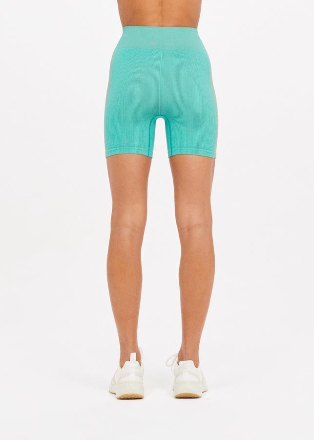 The Upside Soft Seamless Spin Short Agave Bike Shorts - Womens