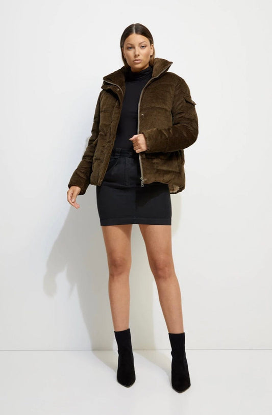 Unreal Fur Berkeley Jacket - Dark Olive Jackets